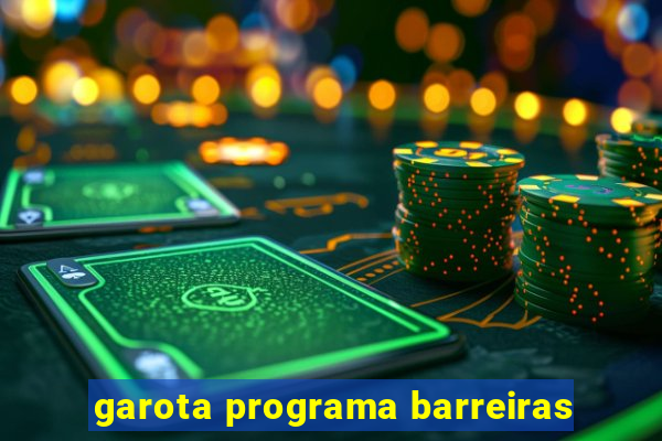 garota programa barreiras